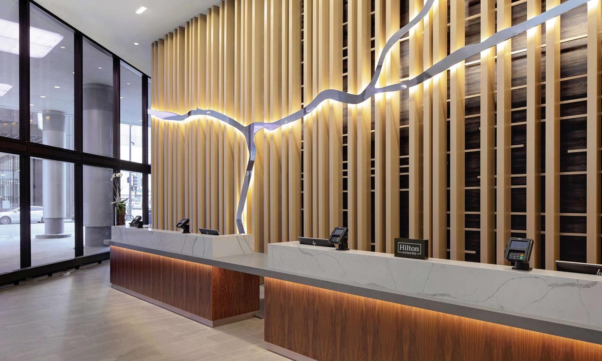Hilton Grand Vacations Club Chicago Magnificent Mile Hotell Exteriör bild